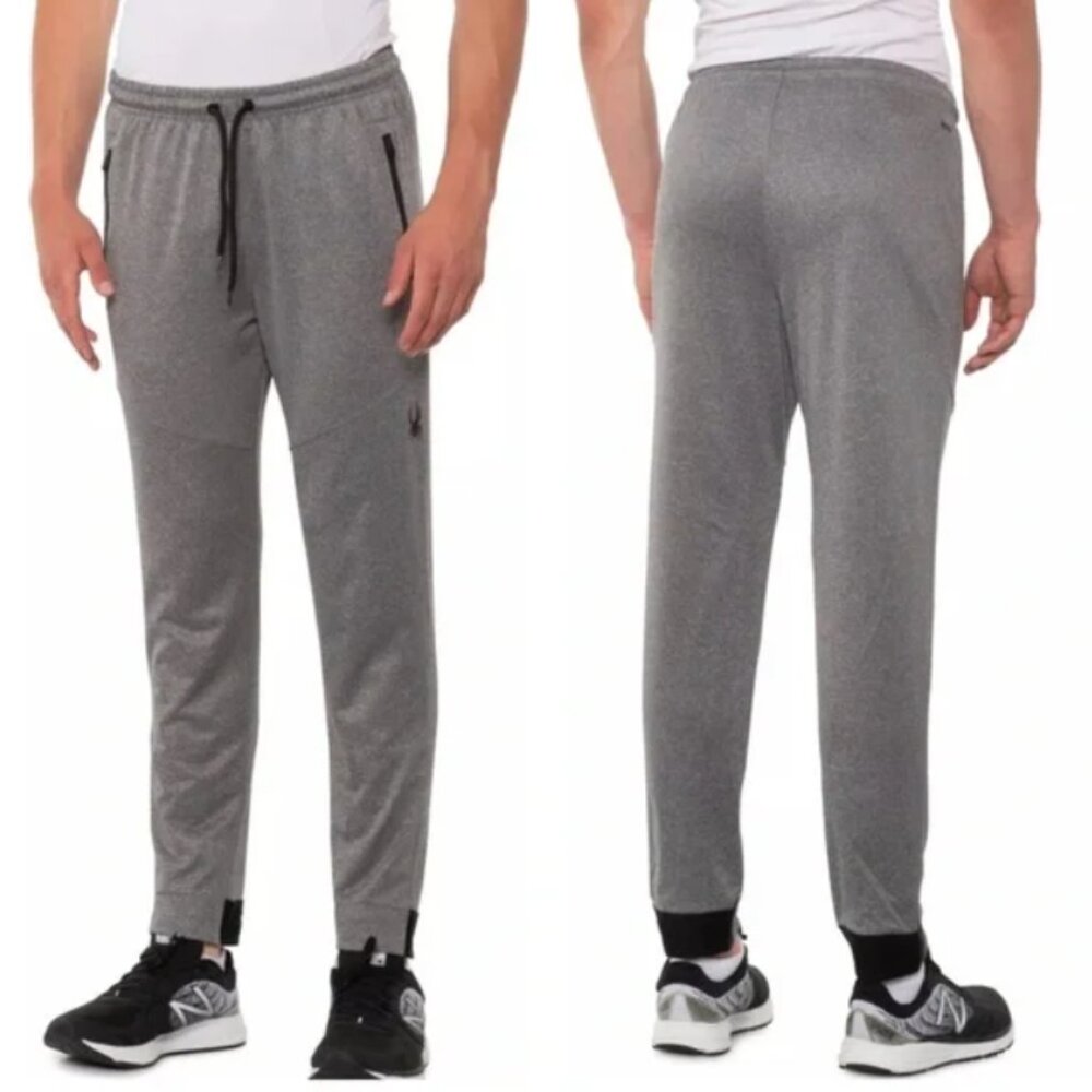 Spyder Active Men's Grey ProWeb Performance‎ Tech Jogger Pants Size: XL